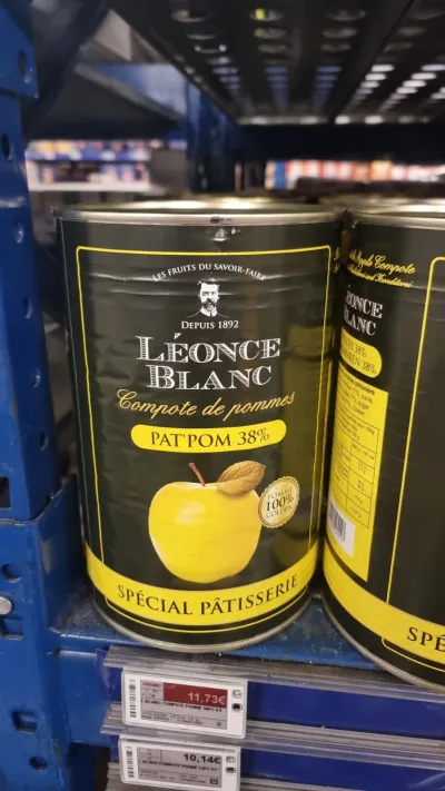 Compote pomme 38%