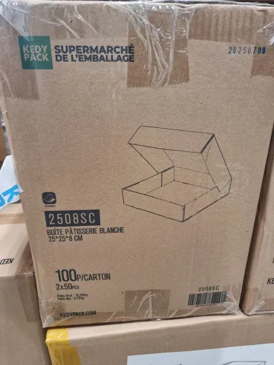 Boîte Pâtissière 6 personnes
