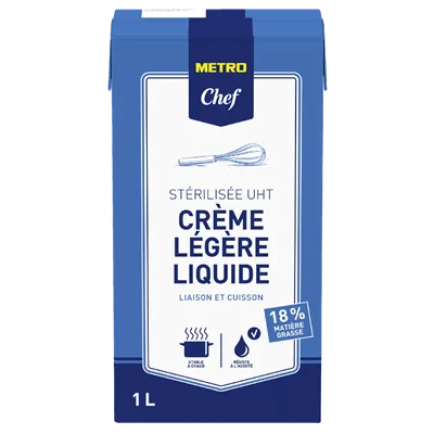 Crème UHT 18% MG 1 L