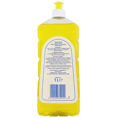 Liquide vaisselle citron 1 L x 3
