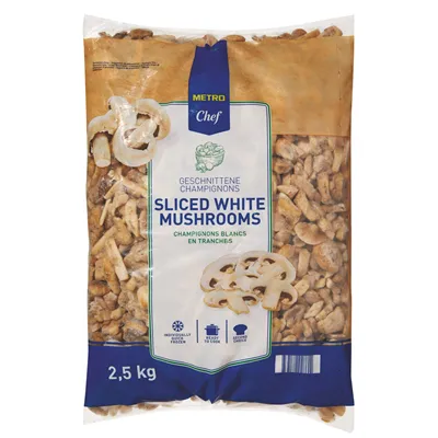Champignons émincés