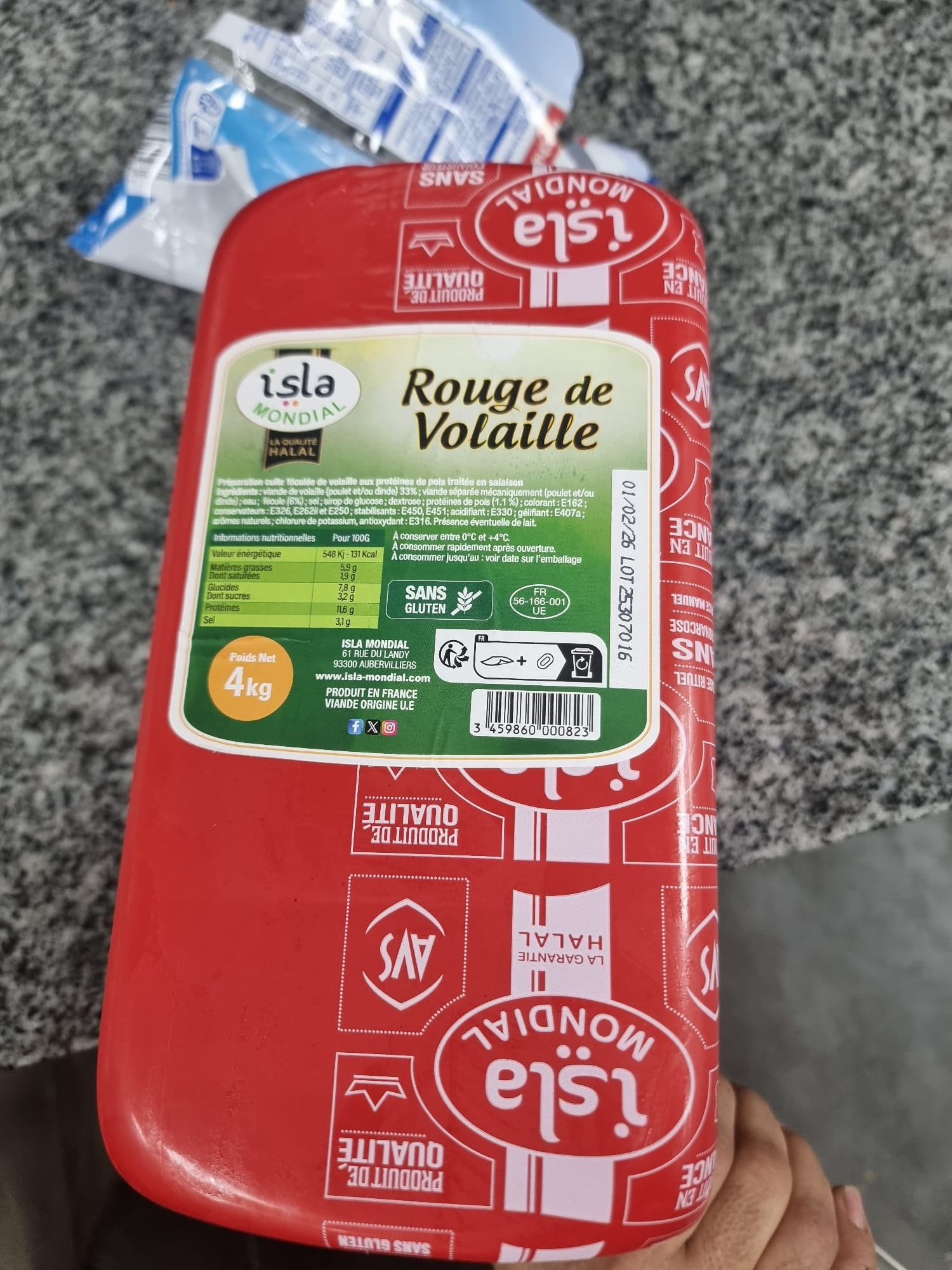 Rouge de volaille
