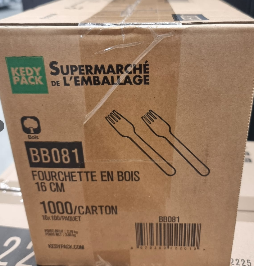 Fourchette en bois