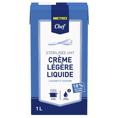 Crème UHT 18% MG 1 L
