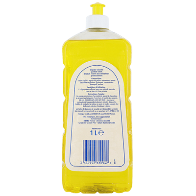 Liquide vaisselle citron 1 L x 3
